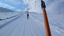 View from the skiing lift