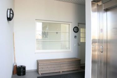access by lift to the attic apartment
