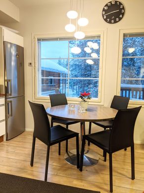 Apartment 8 dining area