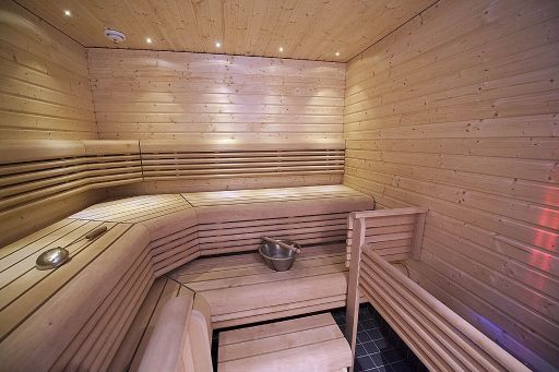 Large sauna area