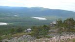 Views of fell of Levi, Finnish Lapland