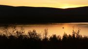 Sunset on the lake