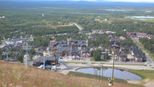 Landscape of Levi resort during summer