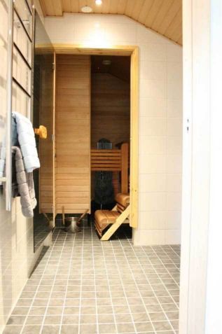 Sauna and shower