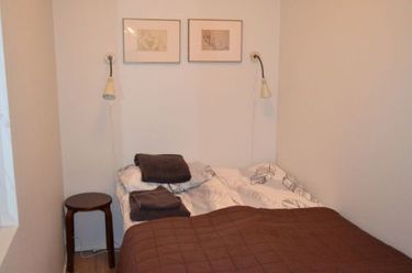 Single bed in an apartment